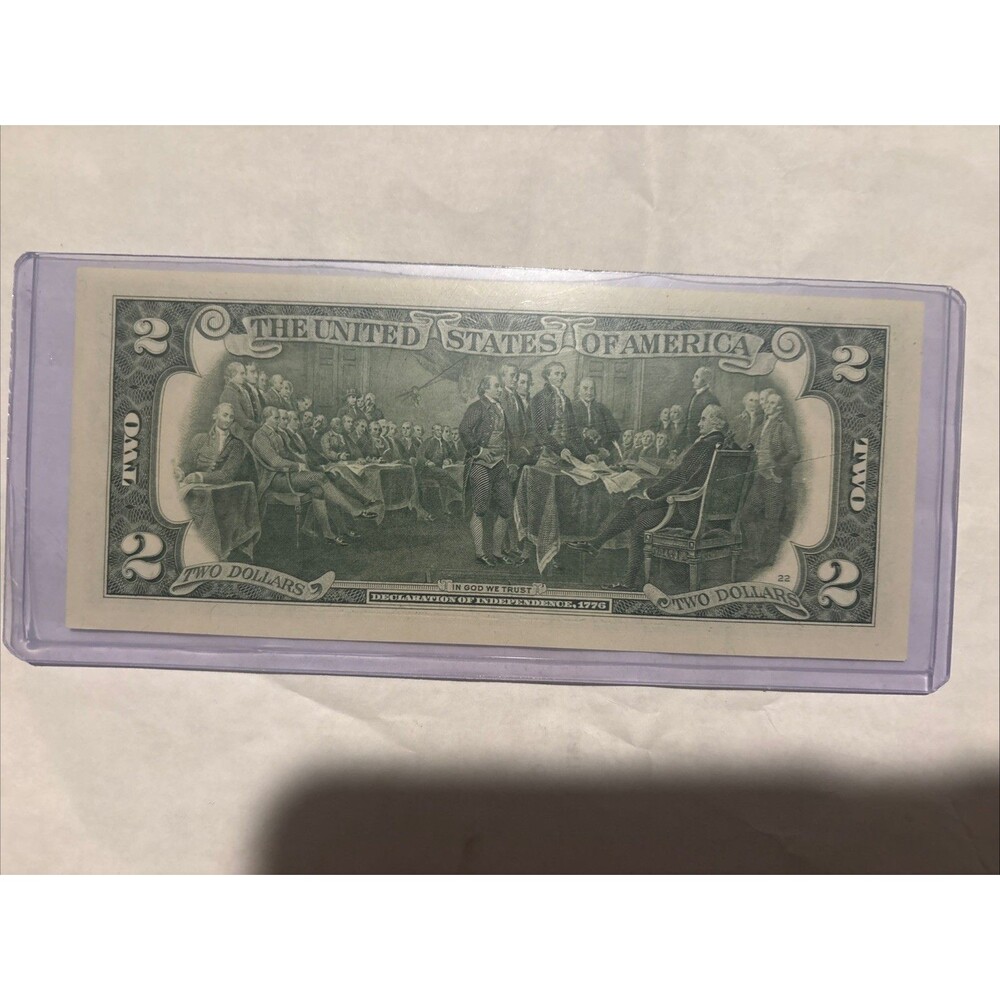 $2 Bill Star Note!  2017 Excellent Condition! - Picture 2 of 2